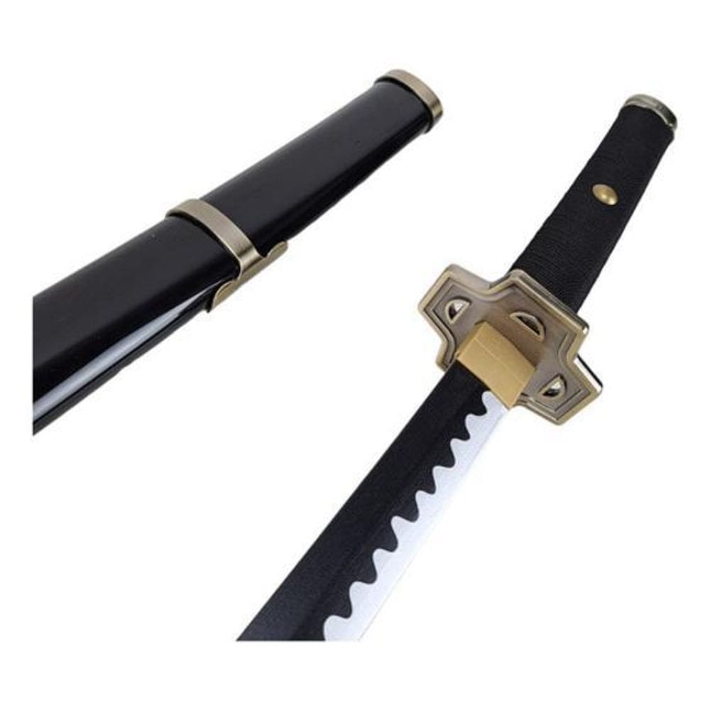 Espada Katana One Piece Yubashiri Zoro Lâmina Bambu Cosplay