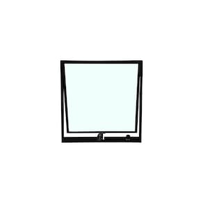 Vitro Projetante Preto 60x80 Linha Esmeralda Vidro Liso