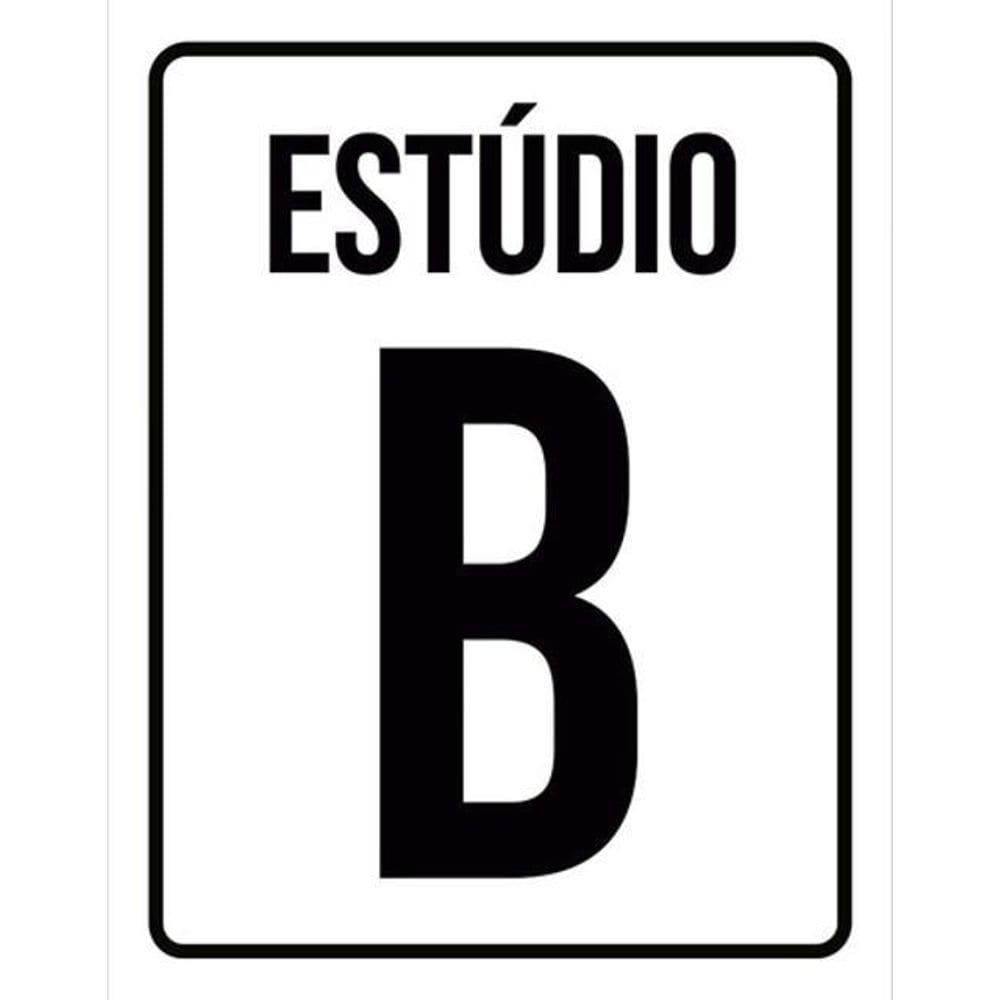 Kit 10 Placas Estúdio B 36X46