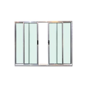 Janela 4 Folhas Brilhante 100x200 Linha 18 Esmeralda