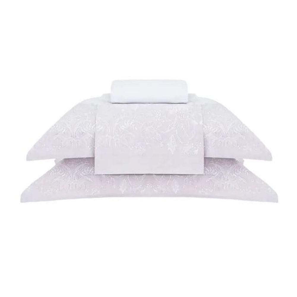 Jogo Cama Queen Cetim 300 Fios Bud Vision Amelie Buddemeyer