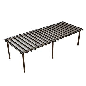 Kit Policarbonato Cristal 4mm 12,00m X 2,00m - Perfis Naturais