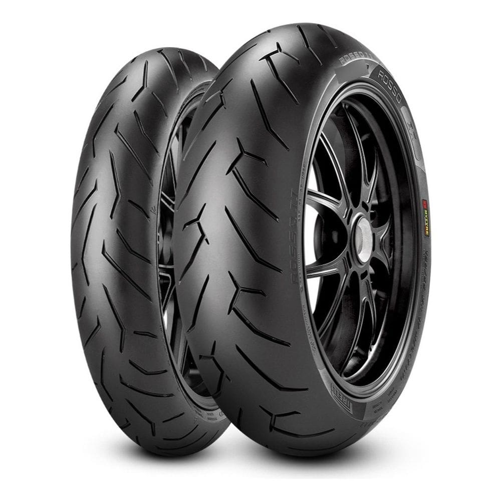 Par Pneu Pirelli Rosso Ii 110/70r-17 + 150/60r-17 Rosso Ii