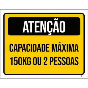Kit 10 Placa Capacida Máxima 150Kg 2 Pessoas 36X46
