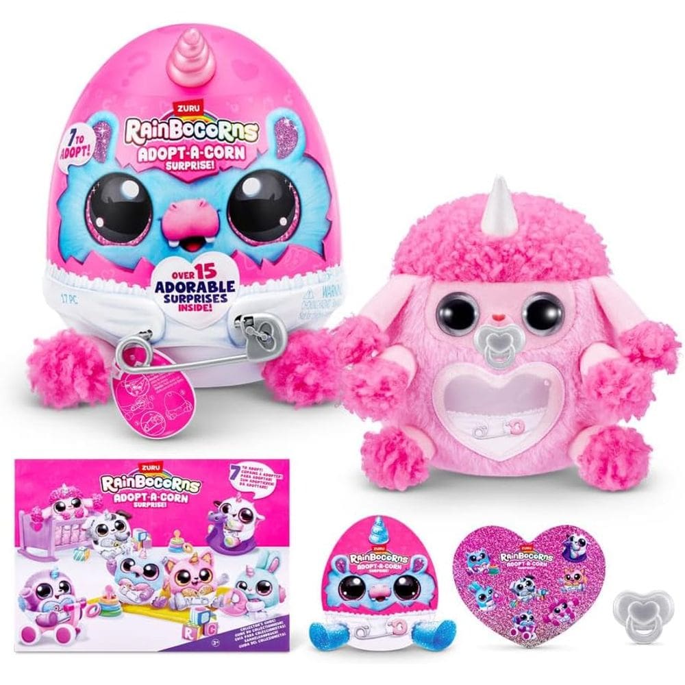 Pelúcia Supresa Rainbocorns Adopt-a-corn Surprise Fun F0174-0
