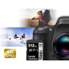 Cartão De Memória Lexar Sd Xc 512Gb Uhs-I 1066X V30 160Mb/S