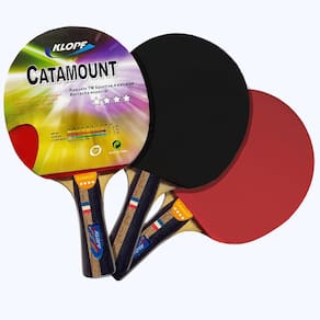 Raquete de Tênis de Mesa / Ping Pong - 4 estrelas - Semi-Profissional - KLOPF - Cód. 5016