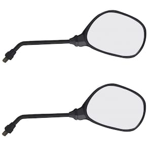 Par De Retrovisor Ybr Preto Awa 505