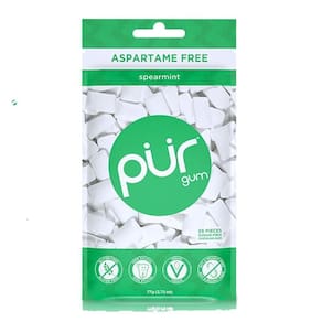 Pur Goma De Mascar Sem Açúcar Com Xilitol Sabor Menta
