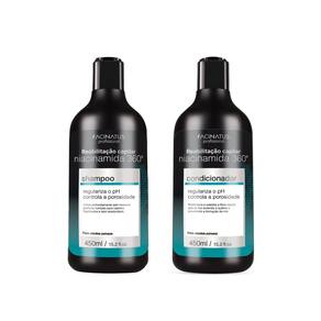 Shampoo E Condicionador Niacinamida 360º Reabilitação