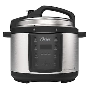 Panela Pressao Eletrica Oster 5l 900w Opan920 - Opan920-220 Inox/preto 220 Volts