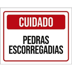 Kit 3 Placas Cuidado Pedras Ecorregadias 36X46