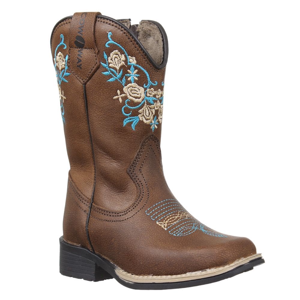 Bota Infantil Bico Quadrado Dallas terra Cow Way 36673