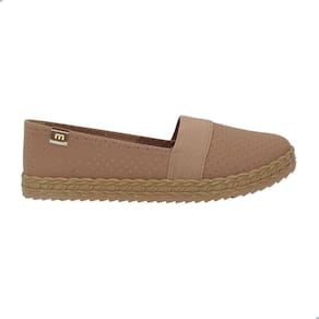 Sapatilha Moleca Feminino Microperfuros Nude