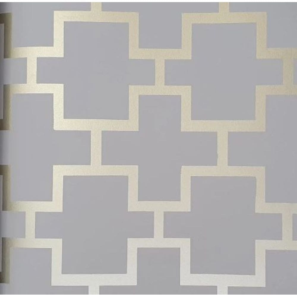 Papel de Parede Neo Geometric Geométrico Cinza NG1932