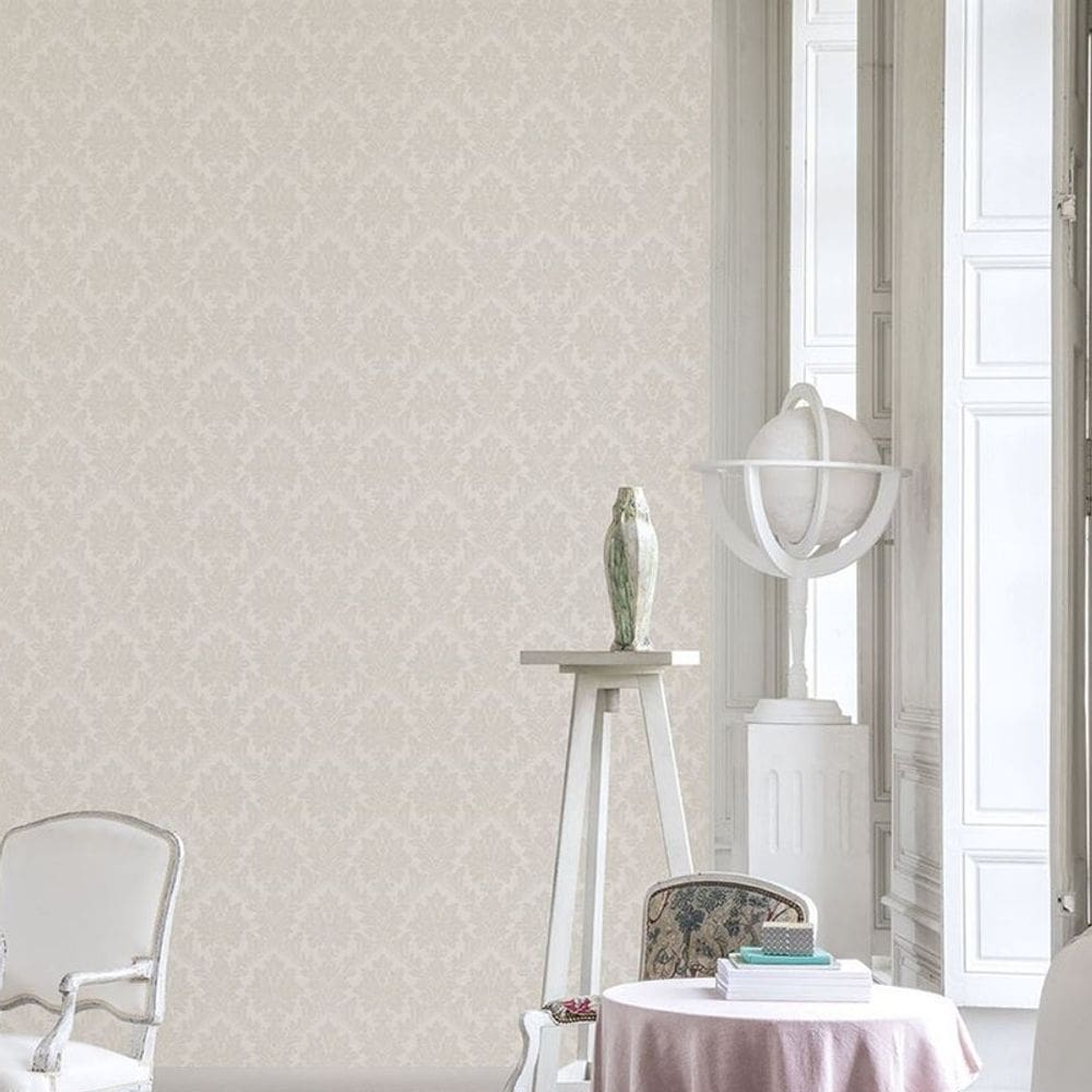 Papel de Parede Marbelina II Damask Bege TI3211