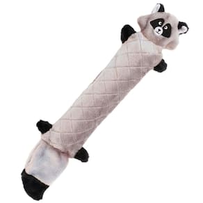 Pelúcia Jigglerz ZippyPaws Brinquedo Guaxinim Com Apito Para Cachorro