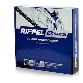 Kit Qite Quite Relacao Transmissao Trassao Tracao Riffel Fan 09 2009 A 2013 Sem Retentor
