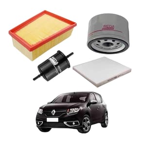 Kit Filtros Óleo Renault Logan 2007 A 2013 WKL263 Wega