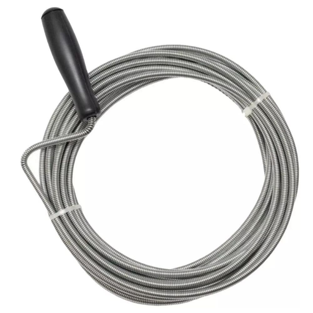 Cabo Desentupidor Manual Aço Carbono 1,3m Pias Ralos Tubulações Profissional