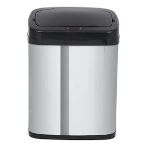 Lixeira Automática Aço Sensor 20 Litros 38X32X24Cm - Inox