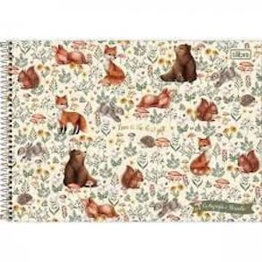 Caderno Cartografia  80 Folhas Loveland Tilibra