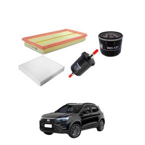 Kit Filtro Troca Óleo Pulse T270 2023 A 2024 WKL121 Wega