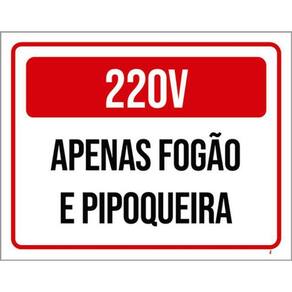 Kit 10 Placas 220V Apenas Fogão Pipoqueira 36X46
