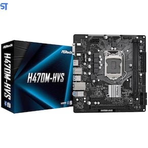 Placa Mãe Asrock H470M-Hvs Socket Lga 1200 / Vga / Ddr4