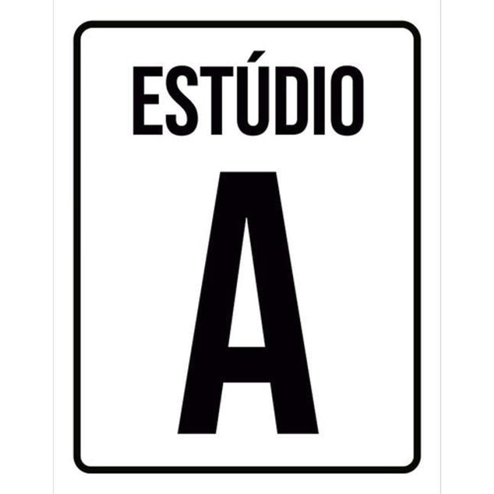 Kit 10 Placas Estúdio A 36X46