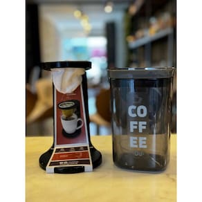 Passador De Cafe My Coffee Preto Fechado