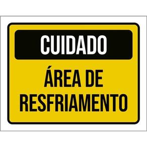 Kit 5 Placas Cuidado Área De Resfriamento 36X46
