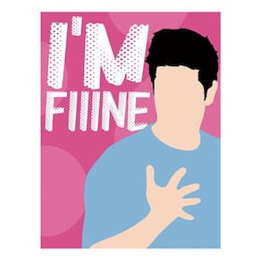 Kit 10 Placas I`M Fine 36X46
