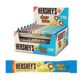 Chocolate Hersheys 18 Und 25G Chocotubes Cookies N Creme