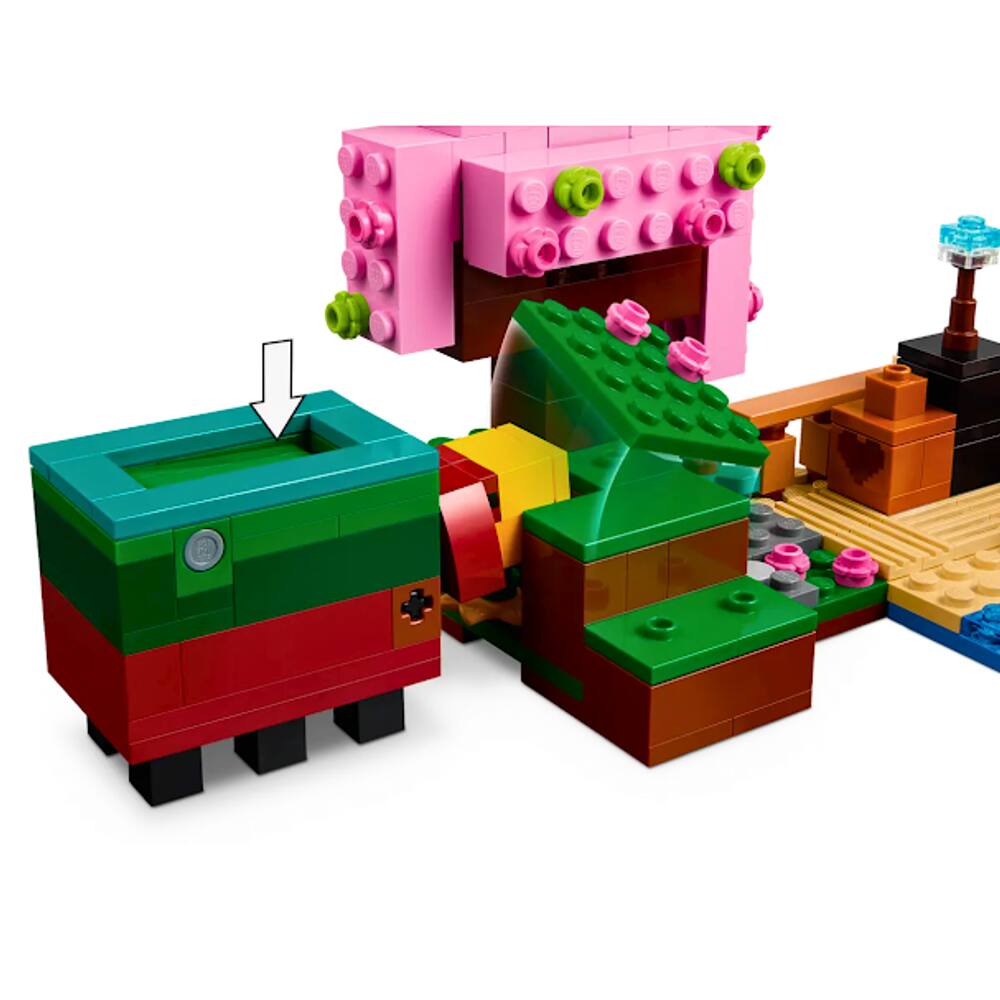 Lego Minecraft O Jardim Em Flor De Cerejeira | Casas Bahia