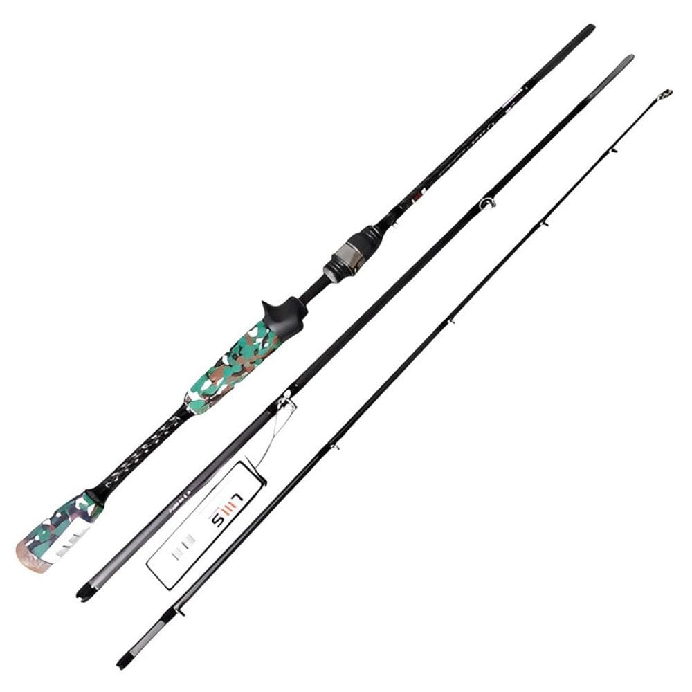 Vara Para Pesca Carretilha Lumis Tunizza 5.8 1,72m 10-25lb IM8 Com Capa 3 Partes