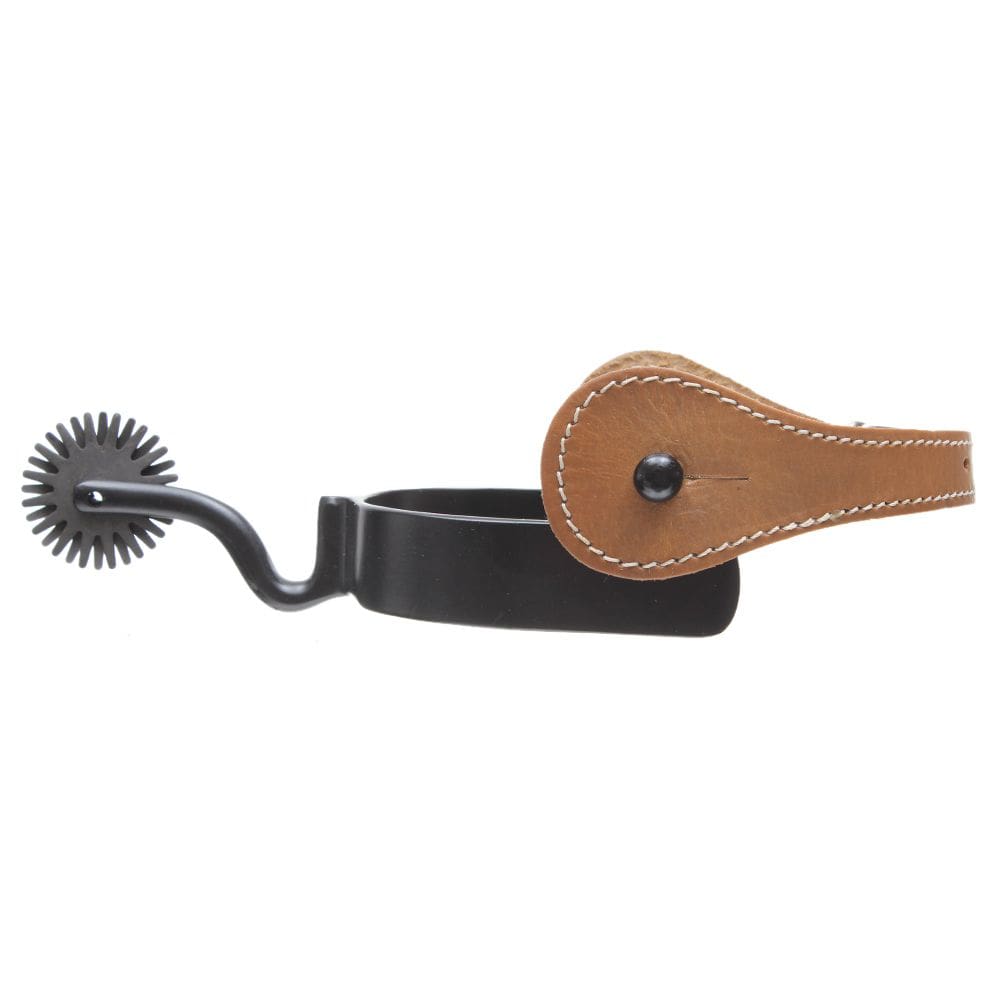 Espora Quarto de Milha Longa com Correia de Couro Bronc-Steel 32798