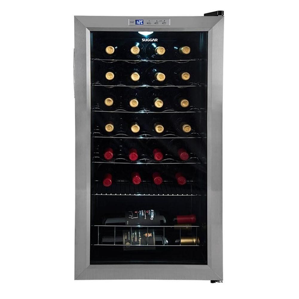 Adega Climatizada Toulouse 29 Garrafas Inox 127v Suggar Ad2711ix