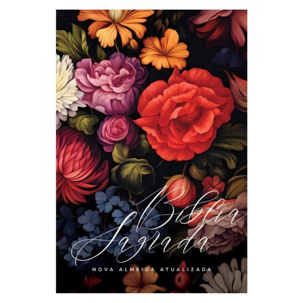 Bíblia Naa Flores Coloridas