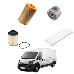 Kit Filtro Troca Óleo Citroen Jumper 2009 A 2018 WKU480 Wega