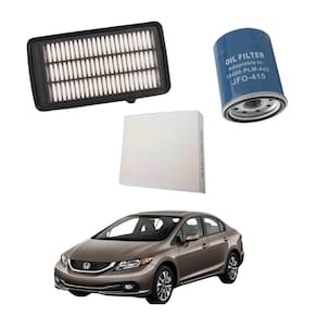 Kit Filtros Óleo Honda Civic 2016 A 2024 WKL206 Wega