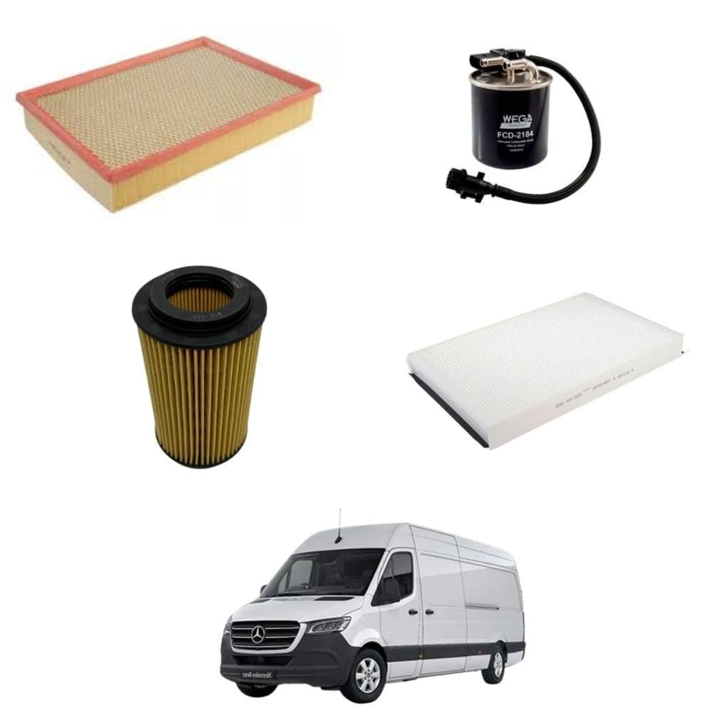 Kit Filtro Troca Óleo Sprinter 2012 A 2019 WKU600 Wega