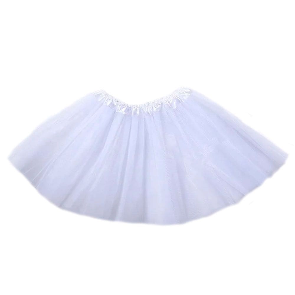 Saia De Tule Tutu Infantil Rococó Fantasia Ballet Carnaval Acessório Bloquinho Halloween Dia Das Bruxas