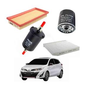 Kit Filtros Óleo Toyota Yaris 2018 A 2024 WKL281 Wega