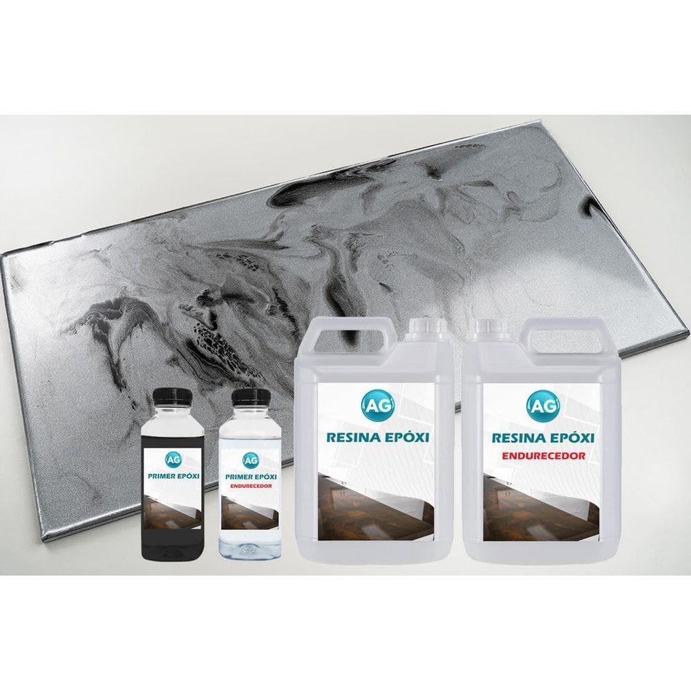 Kit Bancada Metálico Cinza/Preto Profundo Por M