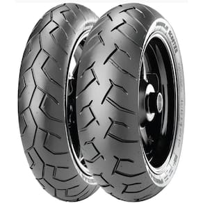 Par De Pneu 100/80-14 48P + 2070-14 61P Diablo Scooter Tl Pirelli