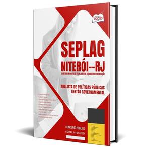 Apostila Seplag Niterói Rj 2024 Analista Políticas Públicas