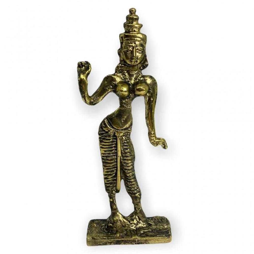 Escultura Em Metal Buda Ganesha Parvati Shiva- Escolha A Sua