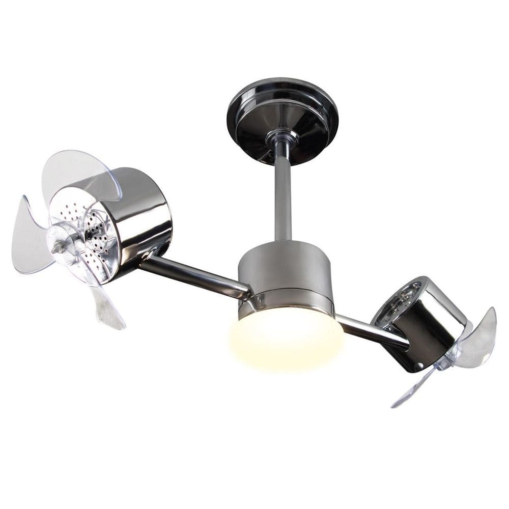 Ventilador De Teto Treviso Infinit Led Cromado Bivolt