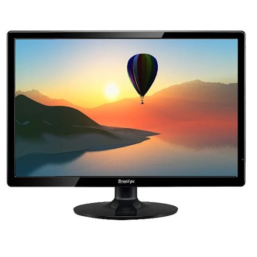 Monitor Led 15,4" Brazilpc 15bpc-kan Preto Widescreen Box